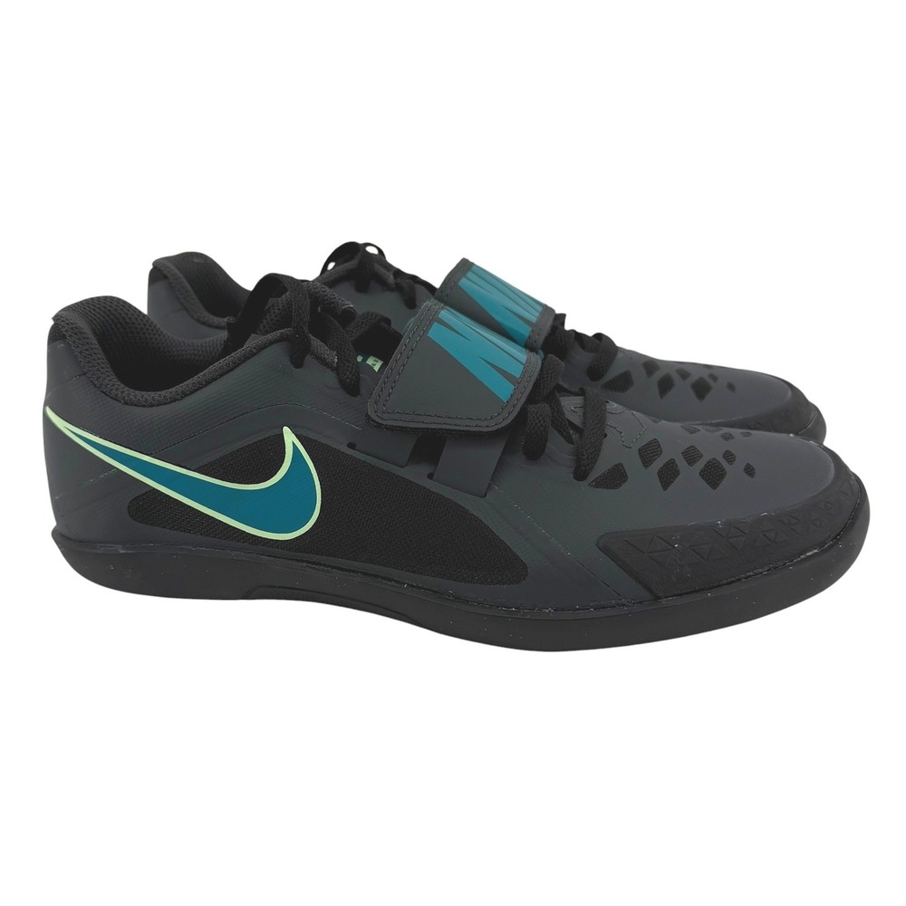 Nike Zoom Rival SD 2 Black Teal Throwing Shoes FZ9665-001 Men/Youth 5.5 Womens 7